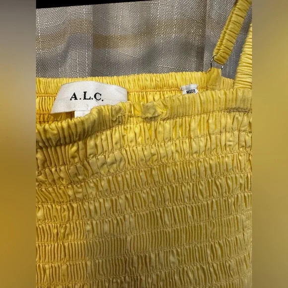 A.L.C. Adriana Smocked Handkerchief Dress in Size 4
